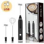 2-in-1 Rechargeable Coffee Beater & Electric Milk Frother – Smooth Mixing, Compact & Easy to Use