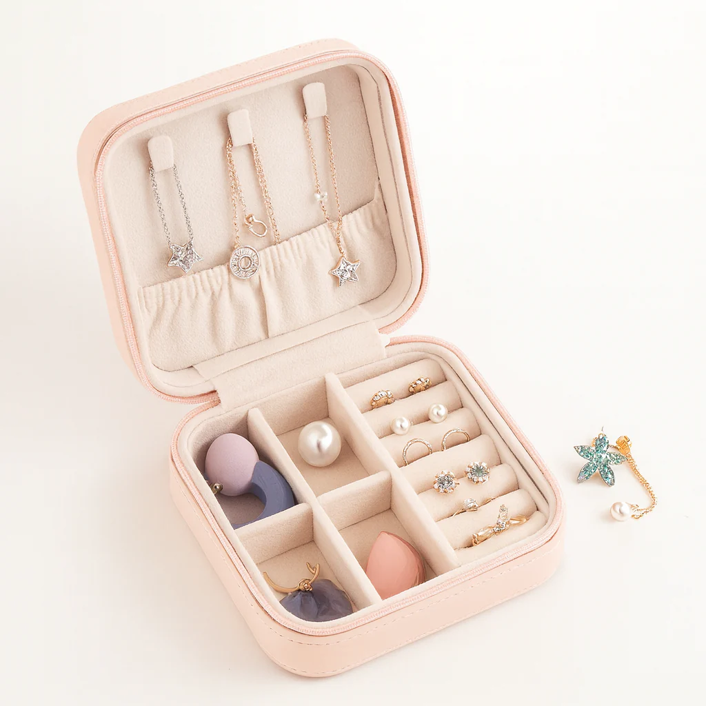 Portable Jewelry Storage Box