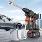 48V Cordless Car Wash Spray Gun - High Pressure Wireless Foam Jet Washer with Lithium Battery