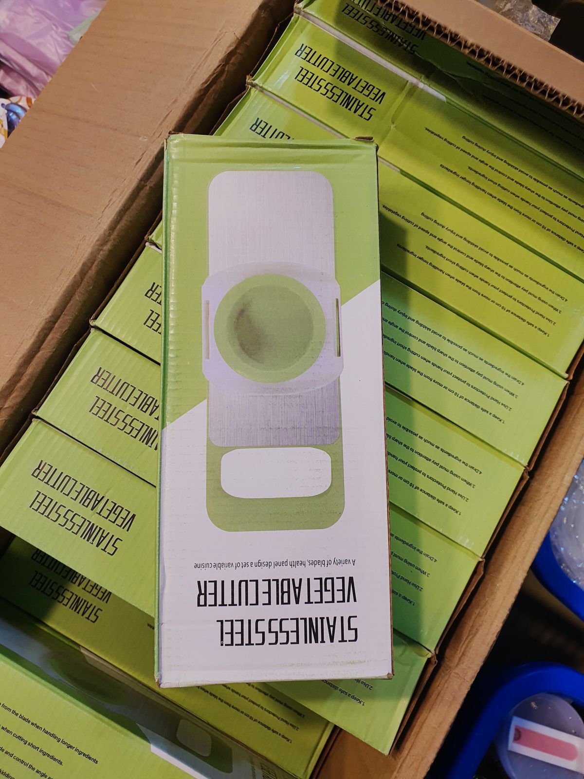 5in1 Vegetable Cutter | Multifunctional Stainless Steel Vegetable Cutter & Slicer