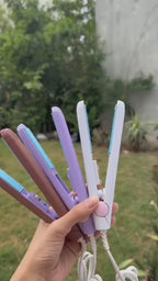 Mini Portable Hair Straightner / air smooth, silky, frizz-free and healthy. (random color)