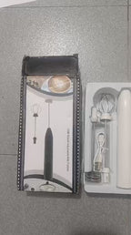 2-in-1 Rechargeable Coffee Beater & Electric Milk Frother – Smooth Mixing, Compact & Easy to Use